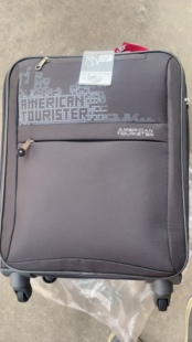 美国旅行者美旅AT拉杆箱20寸登机箱84T08001灰色行李箱旅行箱