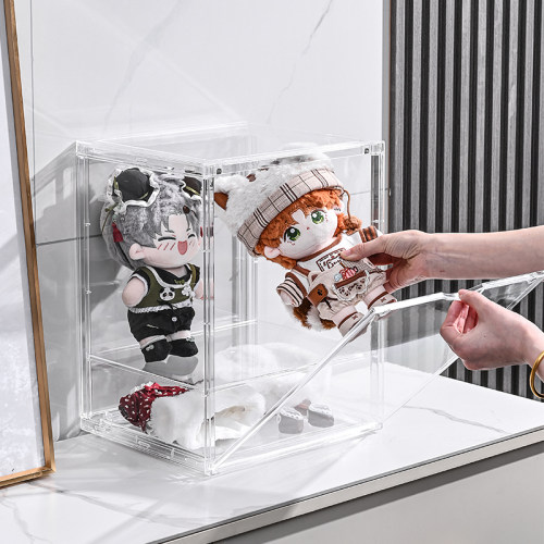 20公分娃娃收纳展示盒馆藏级