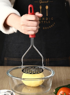 1pc, Stainless Steel Potato Masher with Non-Slip