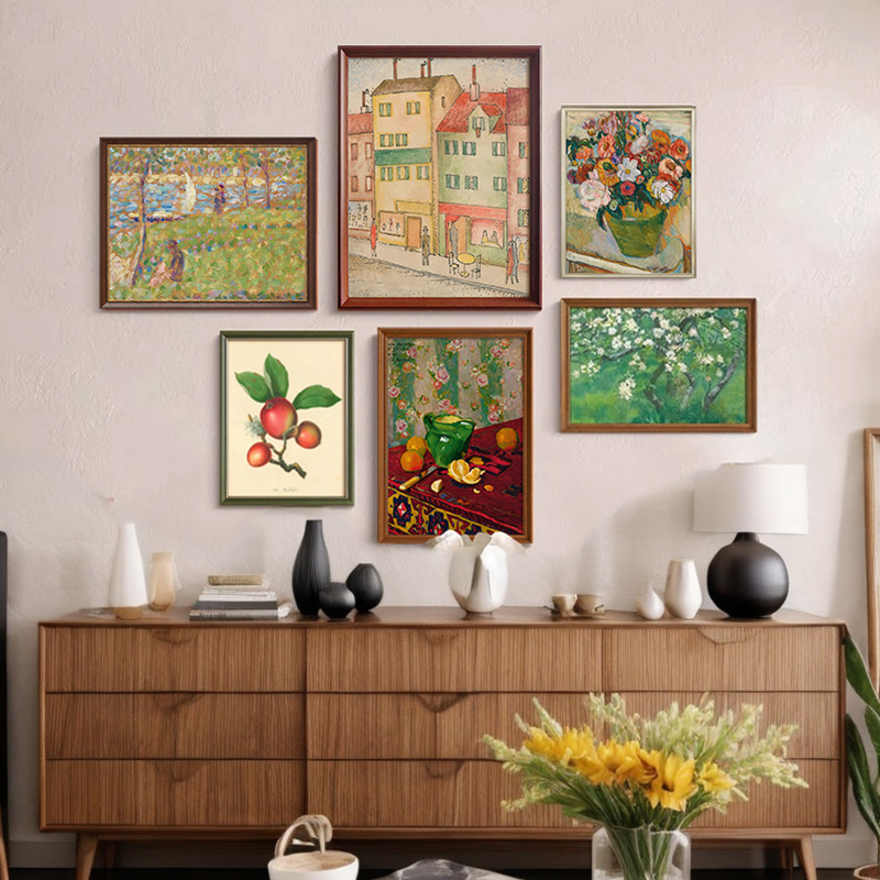 【轻奢质感】复古田园风装饰画