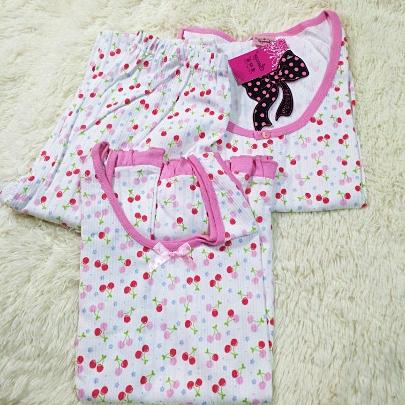 韩版睡衣女款冬季纯棉长袖全棉100春秋休闲家居服三件套装荷叶边