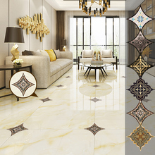 瞬间提升档次： 4.9元包邮 伊娃 瓷砖对角贴 地板贴21个