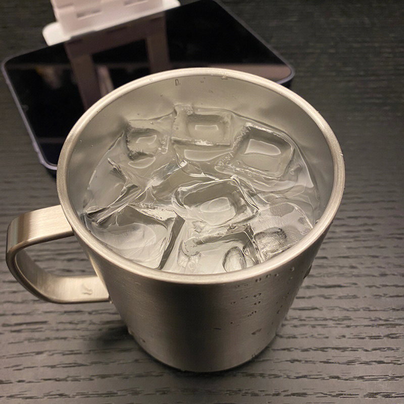 复古不锈钢304马克杯家用