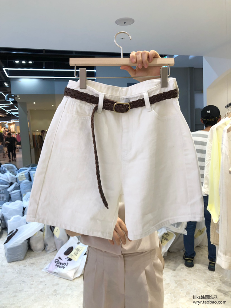 klks the republic of korea East Agency purchase 2019 Summer new LONDON FLAT Versatile Retro Paige Easy shortsin the Women's clothing/Boutique , Pants , Casual pants  category - from Buy2taobao.com to provide professional Taobao agent buy service