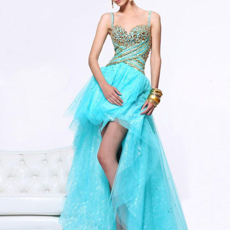 2020新款前短后长款主持人婚纱晚礼服 舞台演出服蓬蓬裙女粉蓝色|ruв категории Женская одежда, Cвадебные платья, платье/вечернее платье - от Buy2taobao.com для оказания профессиональной услуги покупки агента Taobao