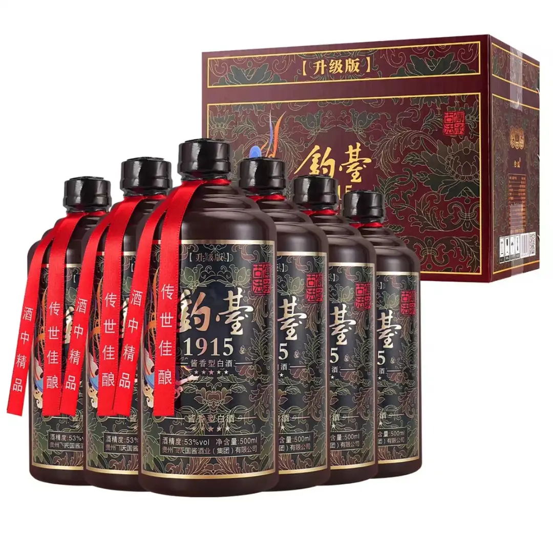 梦之伴酱香型酒大曲坤沙53°整箱六瓶500ml53度500