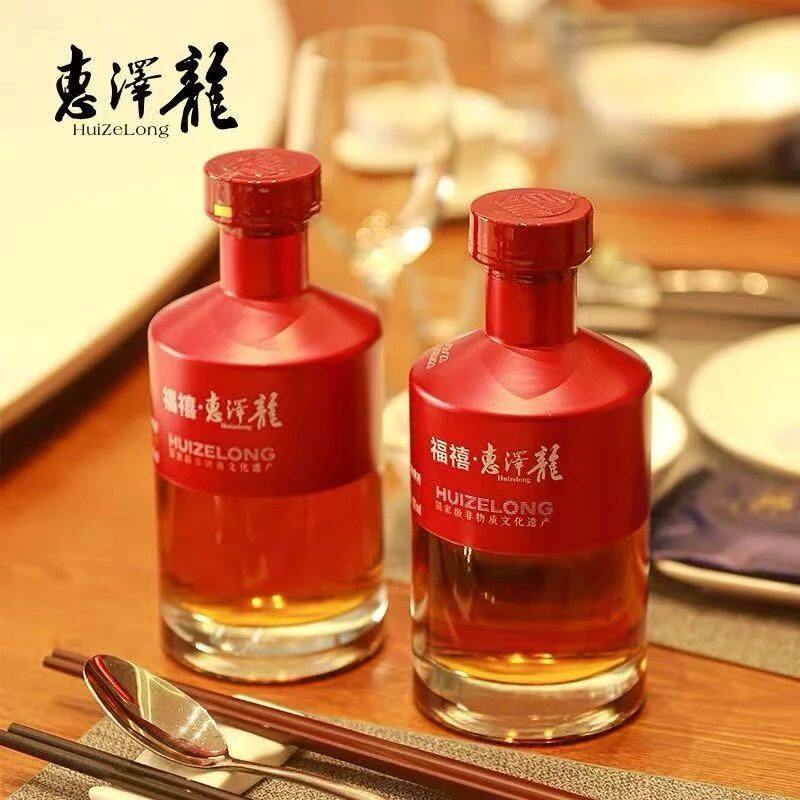 惠泽龙惠泽龙有机福禧 九年陈清爽半干型有机红曲黄酒