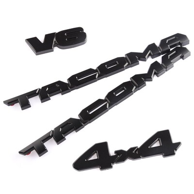 TACOMA覆盖车标 适用于丰田塔库玛3D立体贴标 皮卡V6 4X4 SR5套装