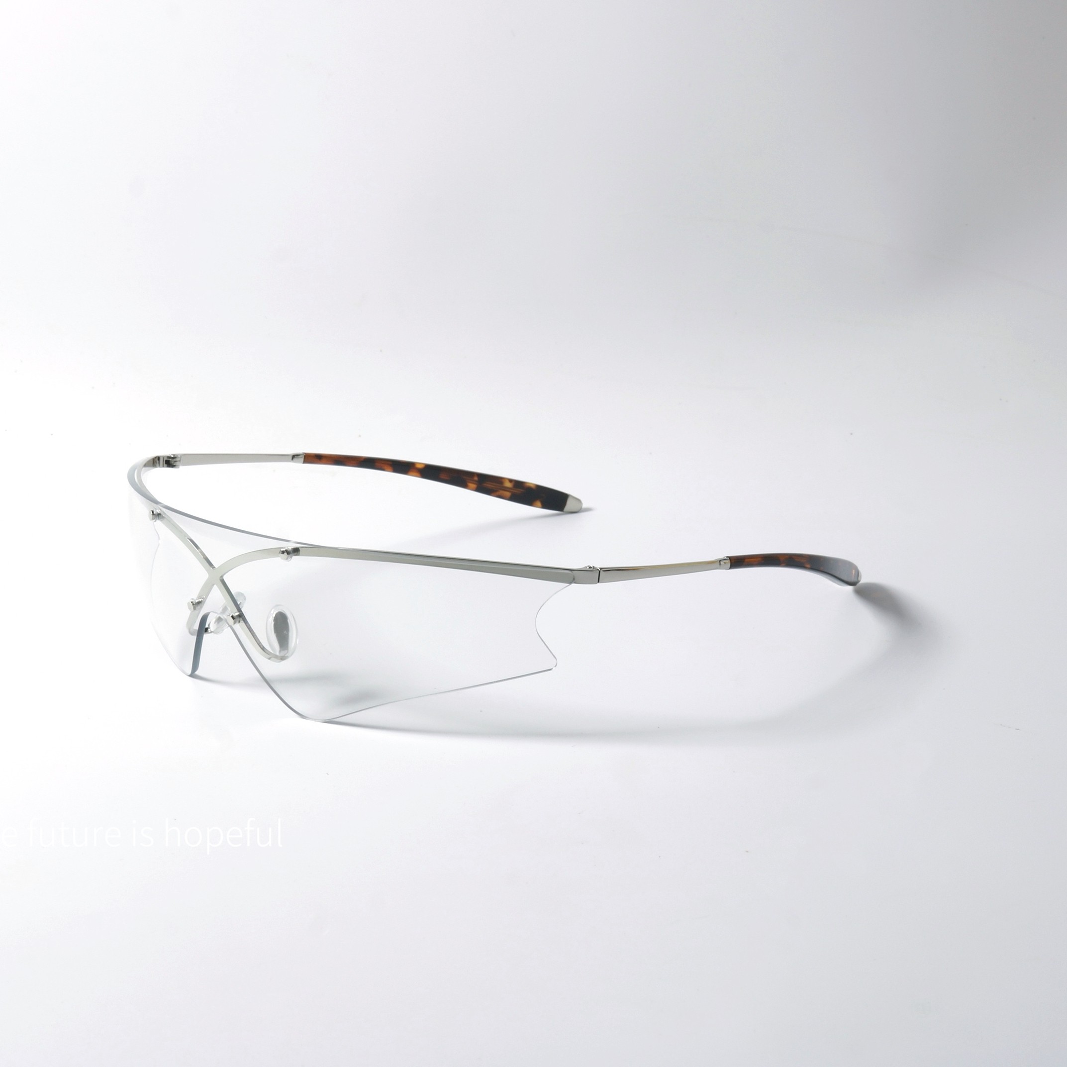 无框变色太阳眼镜UV400