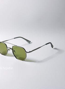 机能工业风偏光UV400橄榄绿墨镜