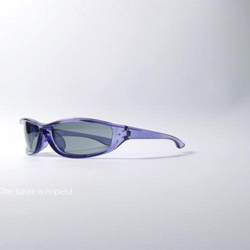 Y2K小众环绕设计小众骑行墨镜