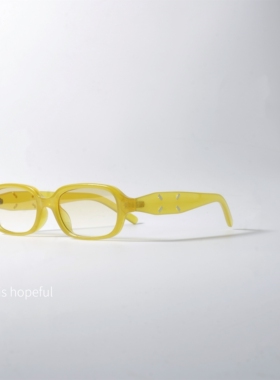 韩版窄框亮色太阳眼镜UV400