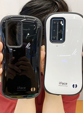 iFace适用华为p40手机壳防摔p40pro保护套硅胶小蛮腰挂绳mate40套加厚全包日韩风保护壳mate40pro壳珠光烤漆