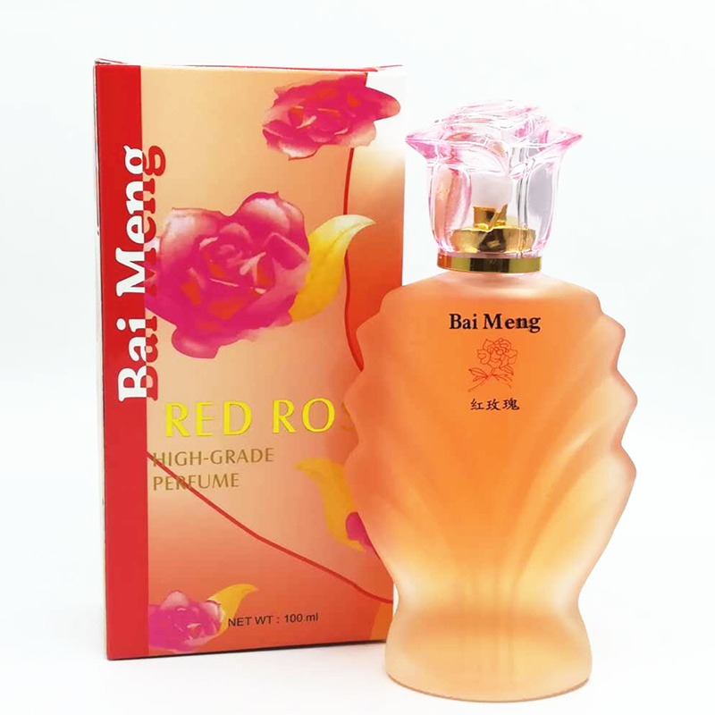 正品奥莉力百蒙红玫瑰香水持久清新清香淡香新款女士香水100ml