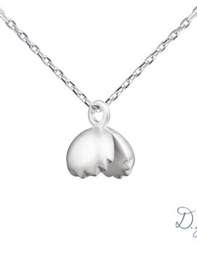 DY多肉植物熊童子项链ins冷淡风纯银锁骨链女小众设计感品牌520