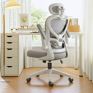 人体工学椅子电脑椅家用办公椅久坐舒适靠背座椅学生学习椅书桌椅