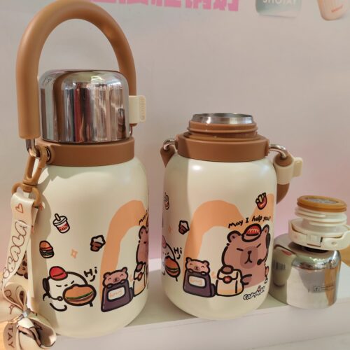 尚泰7830悦行保温提壶保温杯316不锈钢内胆800mL大容量水杯