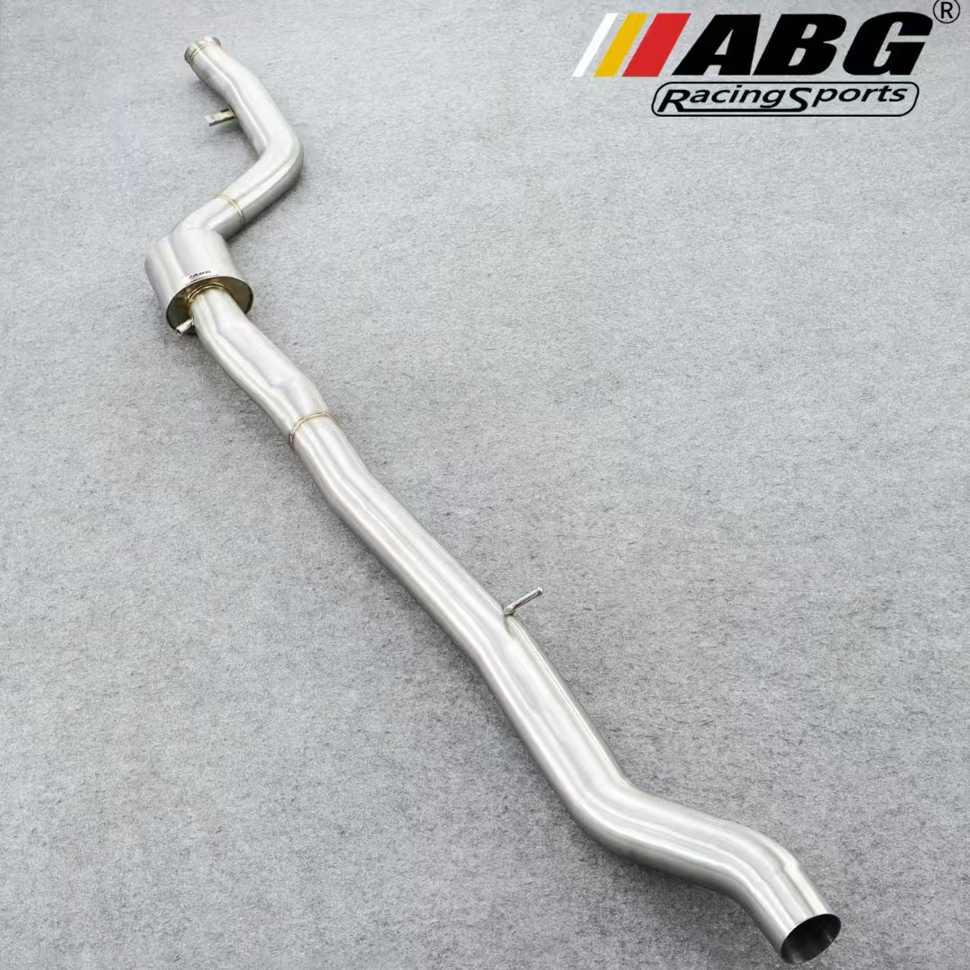 ABG改装排气管适用于宝-马540i头段 移除gpf颗粒捕捉器中段不亮灯
