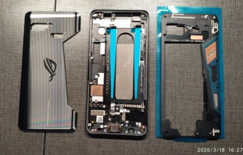 3c适用rog1中框屏幕边框ROG1外壳后玻璃电池盖中壳