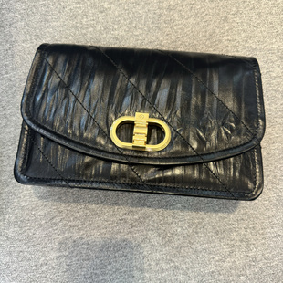 菲安妮2025新款 FAAFVLS029 牛皮小方包单肩斜挎包女专柜正品