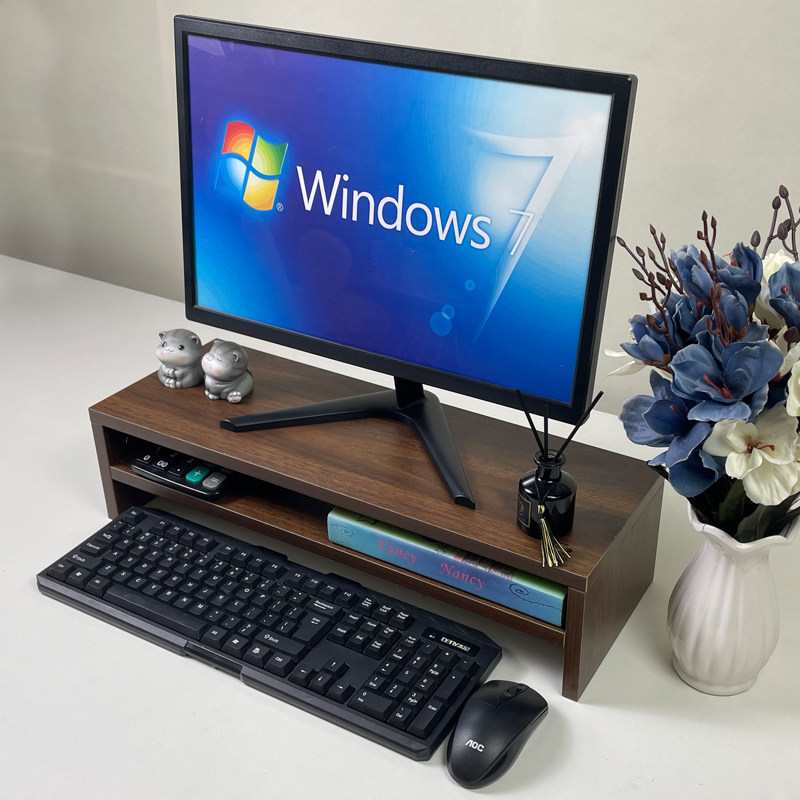 电脑显示器增高架液晶屏幕支架办公桌面键盘收纳双层底座架置物架,住宅家具,其他架类,淘宝优惠券,粉丝福利购,淘宝优惠卷