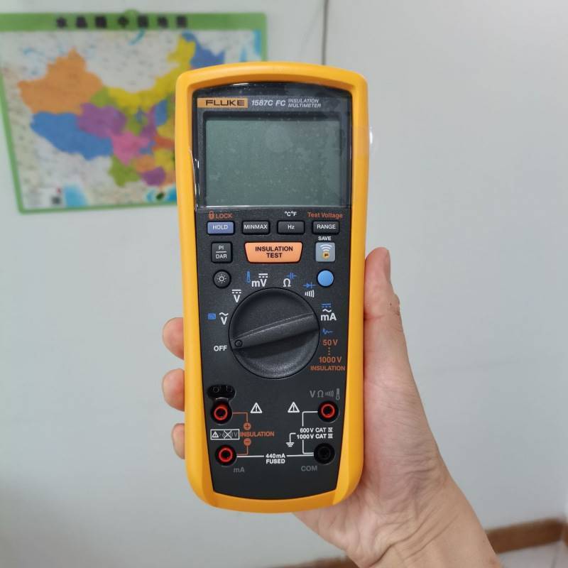 Fluke 1587C FC绝缘万用表美国绝缘电阻测试仪