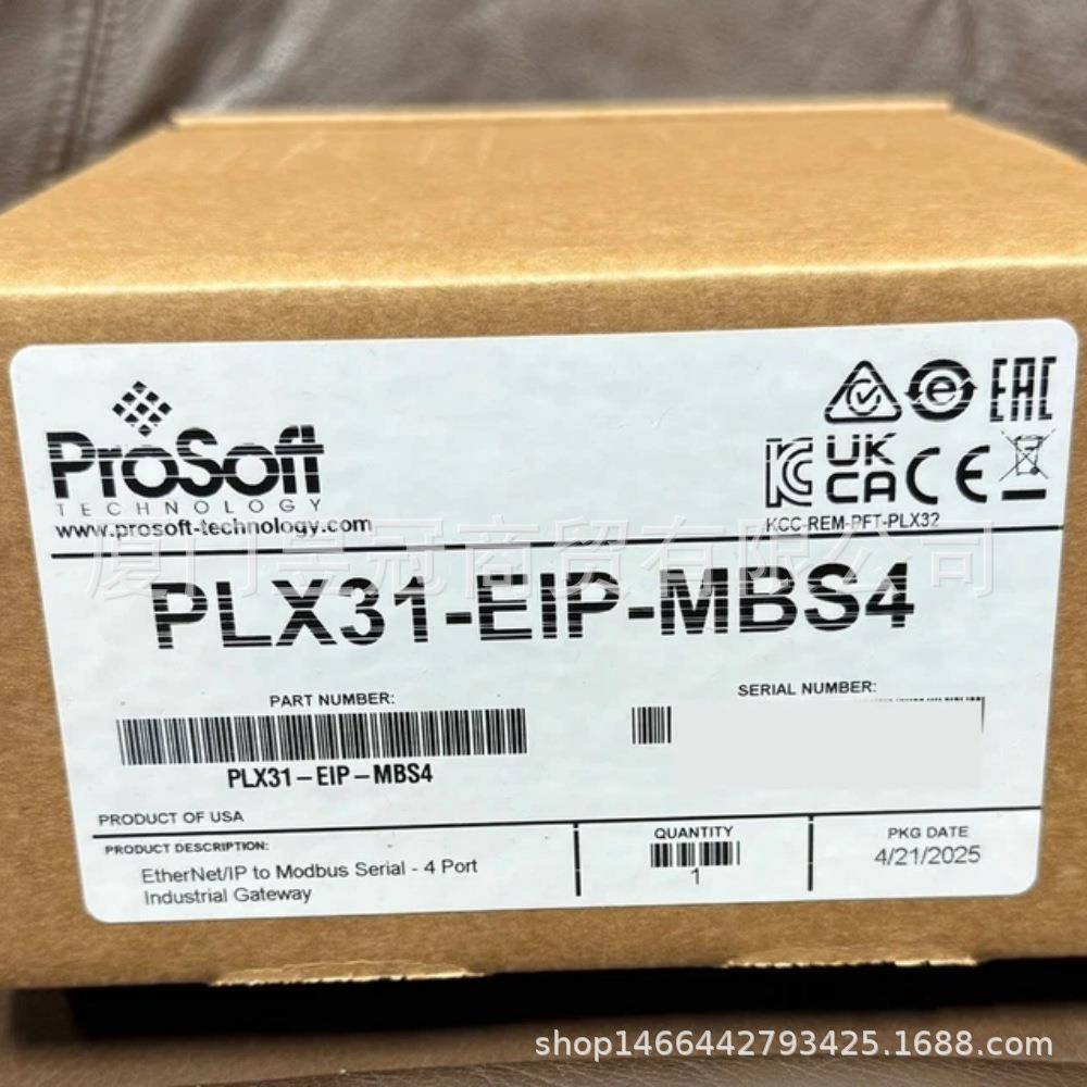 进口ProSoft 转接口 PLX31-EIP-MBS4 新