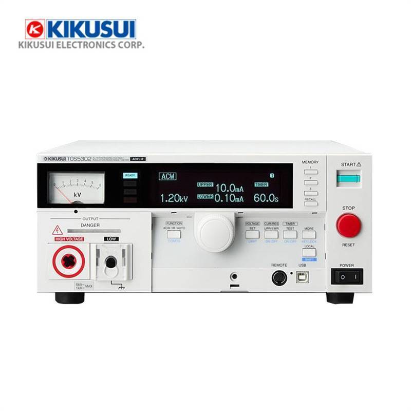 /TOS5300绝缘电阻测试仪TOS5301高精度耐电压测量表