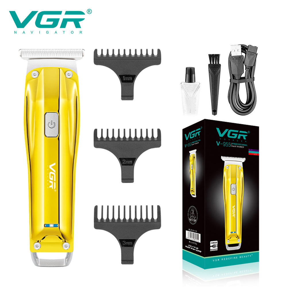 VGR油头推子充电式0刀头推光头雕刻推白理发器发廊家庭通用电推剪