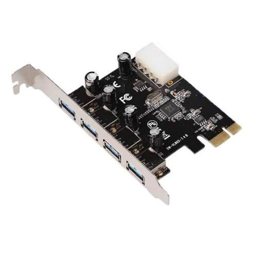 台式机USB3.0 PCI-E转USB3.0转接卡 扩展卡4口 3.0USB卡扩展口