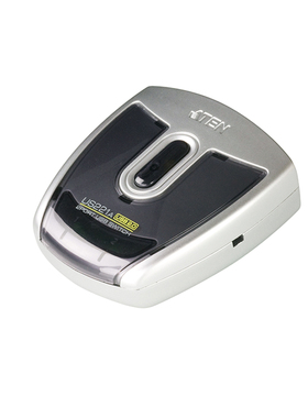 ATEN USB打印产品 US221A 2口 USB2.0外围分享器 usb打印切换器共享器