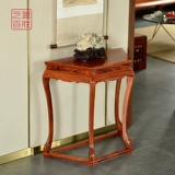 Yimeng Yumum Myanmar Rosewood Half Table вход вступительный стол в китайском стиле Стол Стены Домоган Махоган боковой стол
