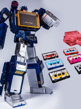 变形玩具MP13声波录音机TAKARA动画日版带激光鸟磁带金刚模型手办