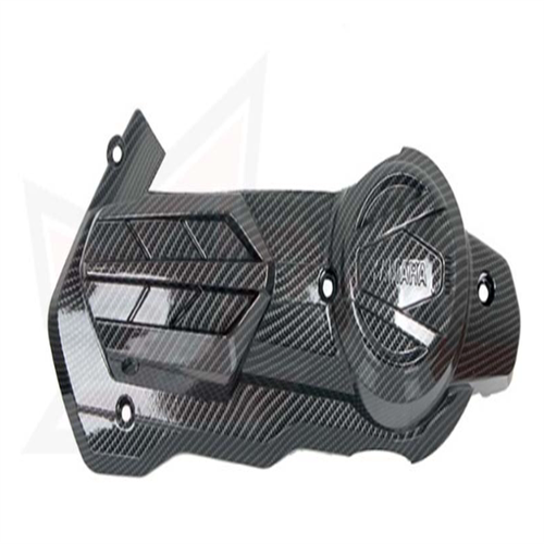 适用于21-24款NMAX155纤维机头罩离合盖水转印电镀装饰件外壳