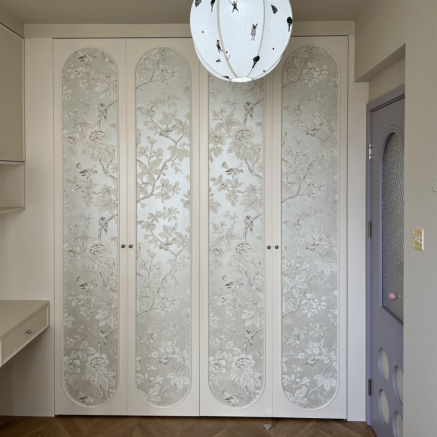 高端定制无缝墙布壁画壁布美式法式中国风复古花鸟衣帽间柜门墙纸,家装主材,定制壁画,淘宝优惠券,粉丝福利购,淘宝优惠卷