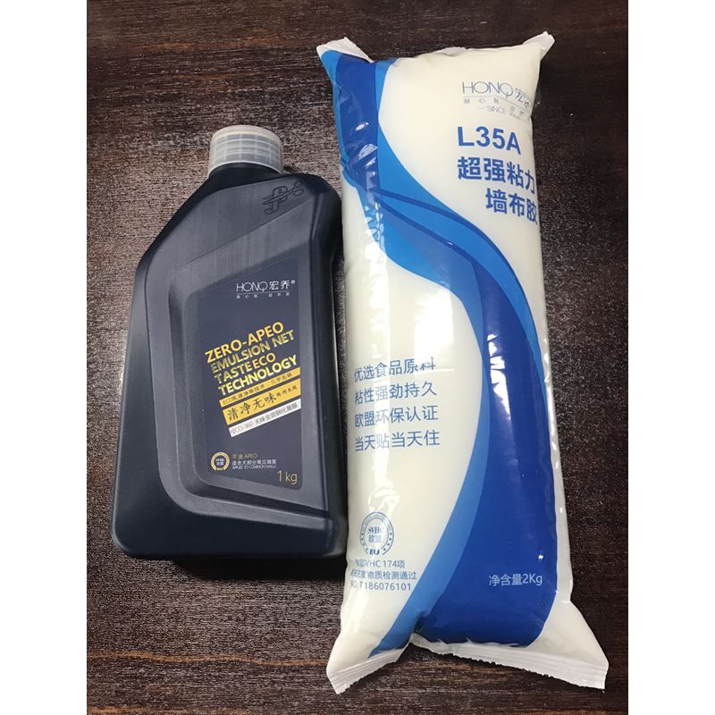 爱朵基膜环保墙纸糯米胶