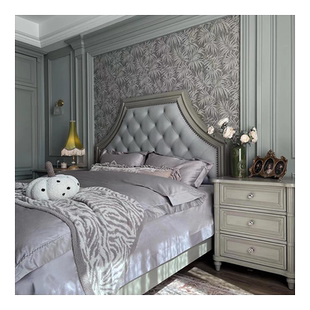 个性定制无缝壁画 简约美式轻奢法式意式客厅卧室书房叶子背景墙