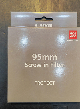 佳能Canon 95mm原装保护滤镜 适用RF镜头28-70 RF800F11  95毫米口径 UV正品