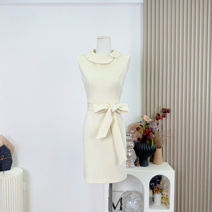 WW定制温妮小姐白色纯欲包臀收腰初恋连衣裙韩系显瘦早春短裙