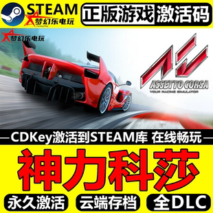 神力科莎 正版Steam激活码CDKey入库 Assetto Corsa全DLC竞速游戏