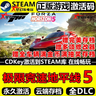 激活码 极限竞速地平线5 steam正版 Horizon Key入库CDK全DLC Forza