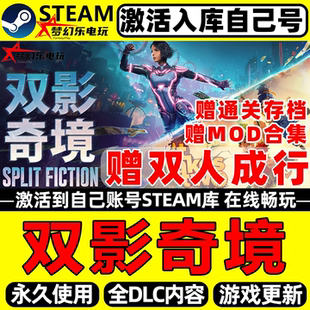 双影奇境Steam激活自己库里 Split Fiction 电脑双人异地联机游戏