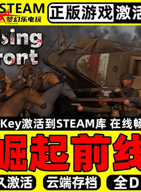 崛起前线 正版Steam激活码CDKey入库 Rising Front全DLC单机游戏