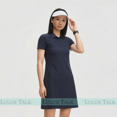 音系｜高尔夫线 女士户外凉感收腰显瘦POLO衫连衣裙