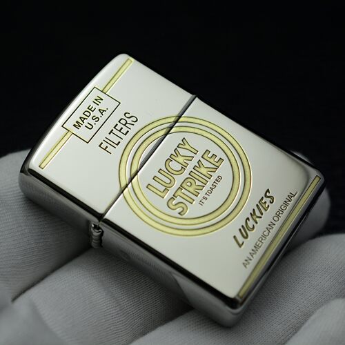 zippo镜面雕刻打火机定制