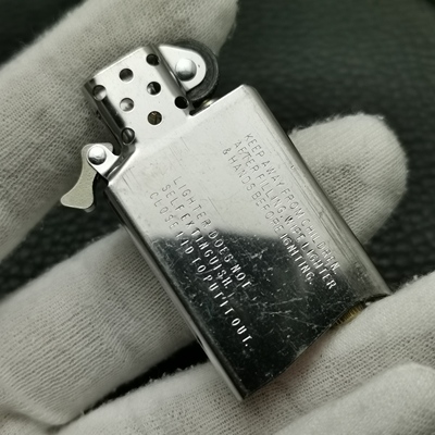适用于ZIPPO打火机窄机/纤巧机白钢内胆/机芯银色配件