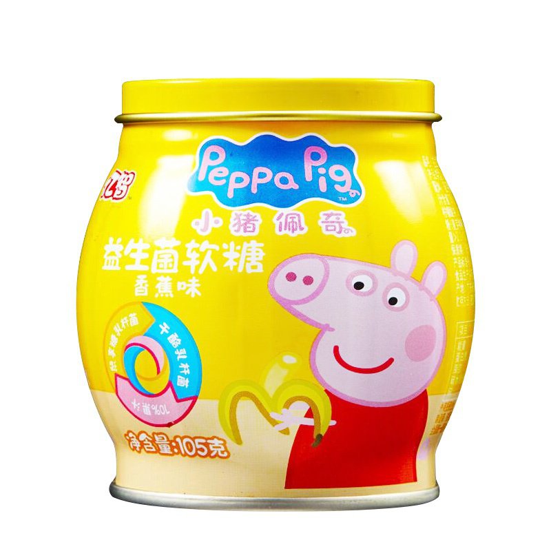 小猪佩奇益生菌软糖香蕉味