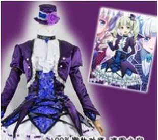 cos服装偶像活动 cos藤堂尤里卡cos 打歌服现货