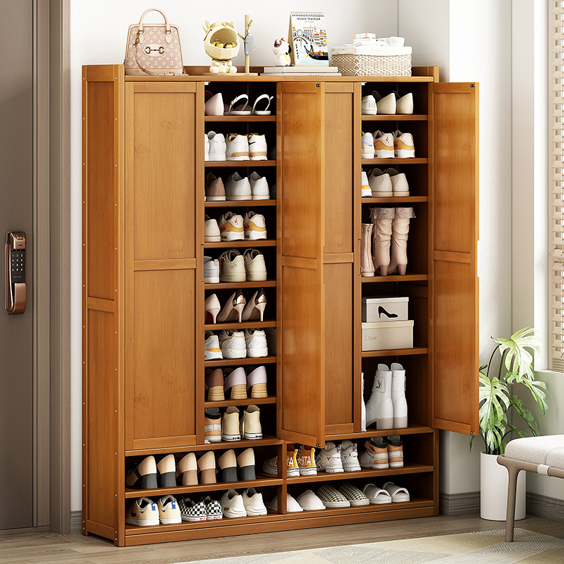 楠竹鞋柜2025新款家用室内