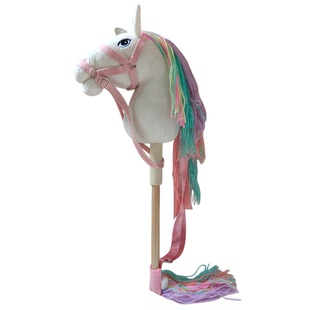 马头棒玩具60cm儿童过家家玩具角色扮演白色3岁+horse head stick
